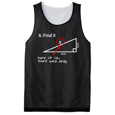 Find X Here It Is That Was Easy Mesh Reversible Basketball Jersey Tank