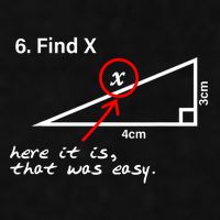 Find X Here It Is That Was Easy Ladies PosiCharge Tri-Blend Wicking Tank