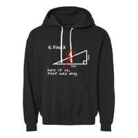 Find X Here It Is That Was Easy Garment-Dyed Fleece Hoodie