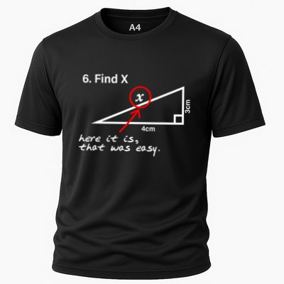 Find X Here It Is That Was Easy Performance Shirt