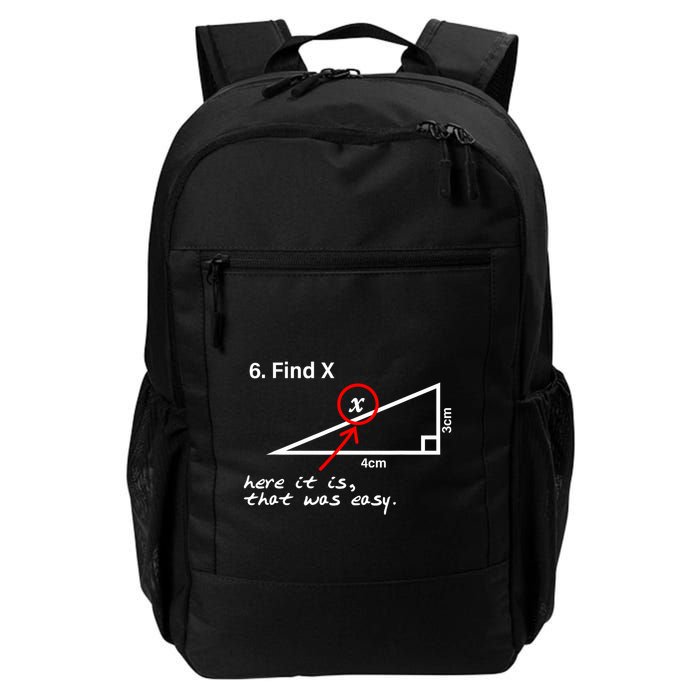 Find X Here It Is That Was Easy Backpack