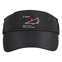 Find X Here It Is That Was Easy Adult Drive Performance Visor