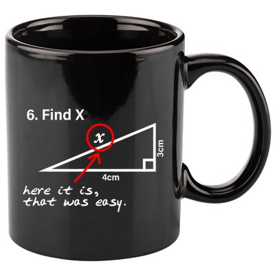 Find X Here It Is That Was Easy 11oz C Handle Ceramic Mug