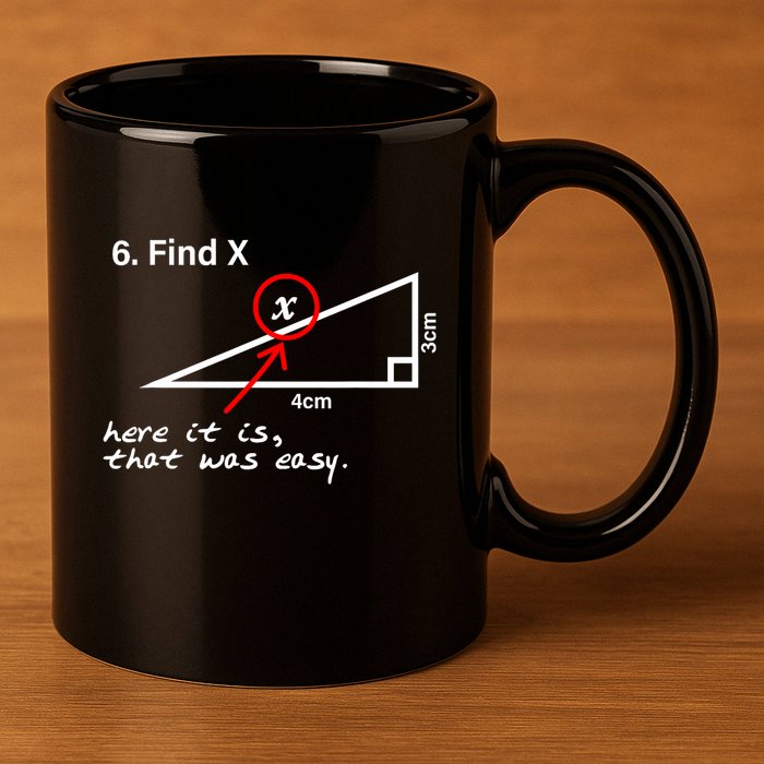 Find X Here It Is That Was Easy 11oz C Handle Ceramic Mug