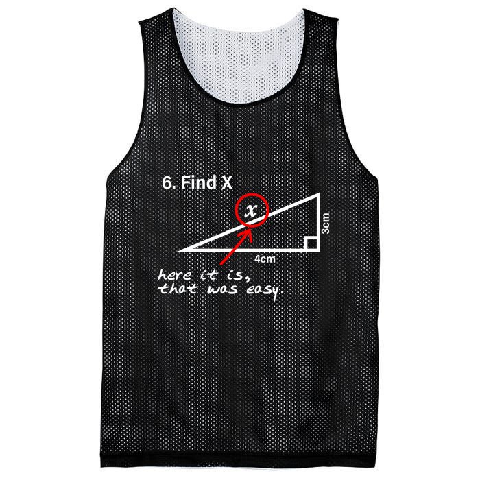 Find X Here It Is That Was Easy Mesh Reversible Basketball Jersey Tank