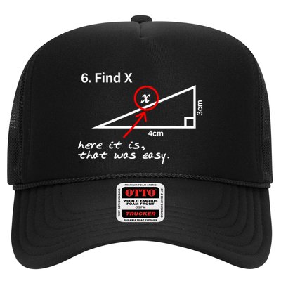 Find X Here It Is That Was Easy Trucker Hat