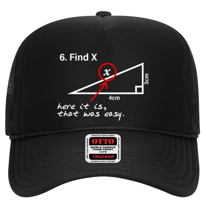 Find X Here It Is That Was Easy Trucker Hat