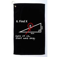 Find X Here It Is That Was Easy Golf Towel