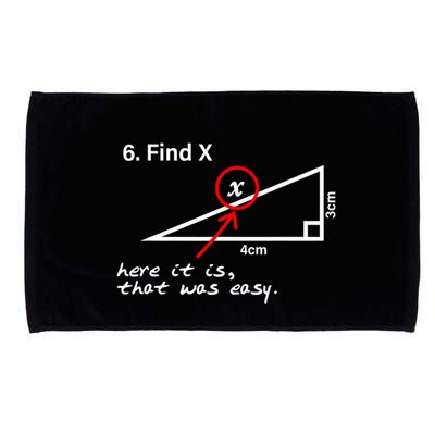 Find X Here It Is That Was Easy Microfiber Hand Towel