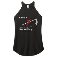 Find X Here It Is That Was Easy Women's Perfect Tri Rocker Tank