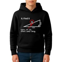 Find X Here It Is That Was Easy Kids Hoodie