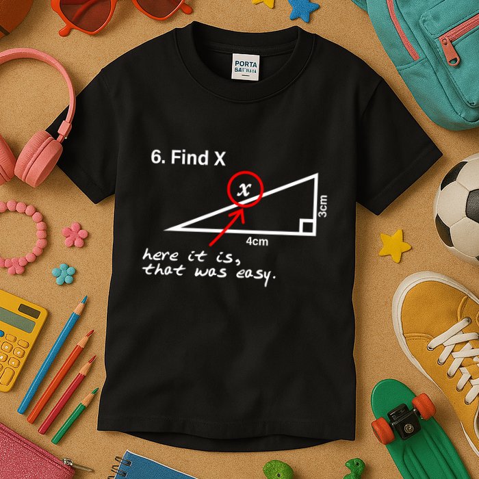 Find X Here It Is That Was Easy Kids T-Shirt