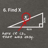 Find X Here It Is That Was Easy Cotton Canvas Backpack