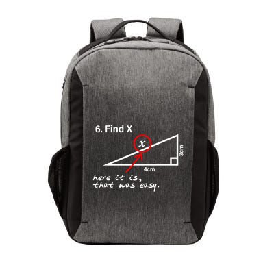 Find X Here It Is That Was Easy Vector Backpack