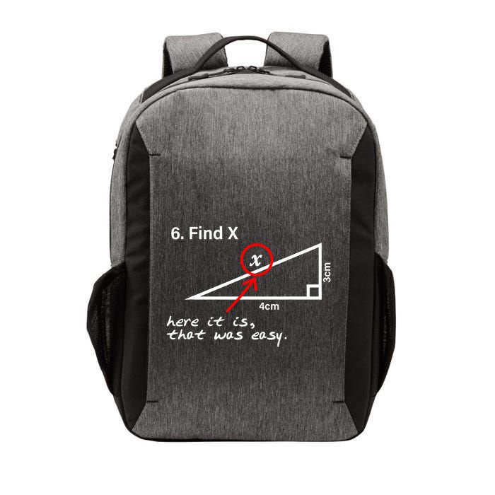Find X Here It Is That Was Easy Vector Backpack