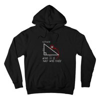 Find X Here It Is That Was Easy Funny Math Student Teacher Hoodie