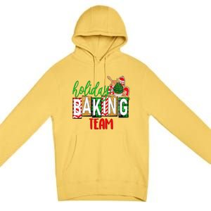 Funny Xmas Holiday Baking Team Christmas Costume Premium Pullover Hoodie