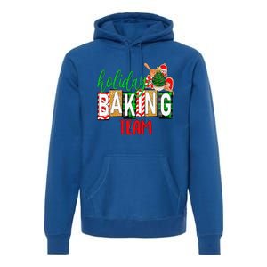 Funny Xmas Holiday Baking Team Christmas Costume Premium Hoodie