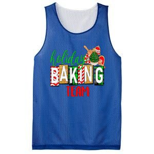 Funny Xmas Holiday Baking Team Christmas Costume Mesh Reversible Basketball Jersey Tank