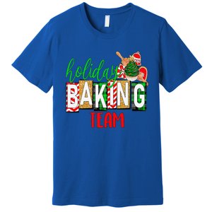 Funny Xmas Holiday Baking Team Christmas Costume Premium T-Shirt