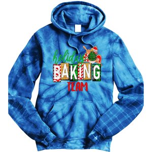 Funny Xmas Holiday Baking Team Christmas Costume Tie Dye Hoodie