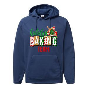 Funny Xmas Holiday Baking Team Christmas Costume Performance Fleece Hoodie