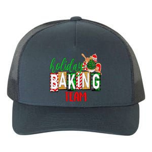 Funny Xmas Holiday Baking Team Christmas Costume Yupoong Adult 5-Panel Trucker Hat