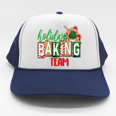 Funny Xmas Holiday Baking Team Christmas Costume Trucker Hat