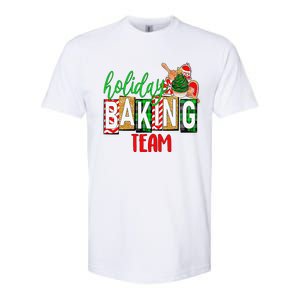 Funny Xmas Holiday Baking Team Christmas Costume Softstyle CVC T-Shirt