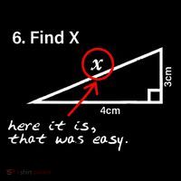 Find X Here It Is That Was Easy Funny Math Lover Button