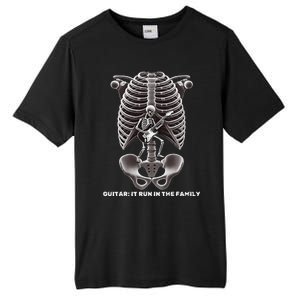 Funny Xray Halloween Costume Rib Cage Skeleton Dog Guitar Tall Fusion ChromaSoft Performance T-Shirt