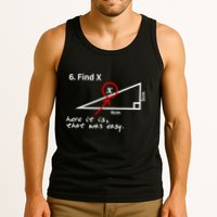 Find X Here It Is That Was Easy Funny Math Lover Tank Top