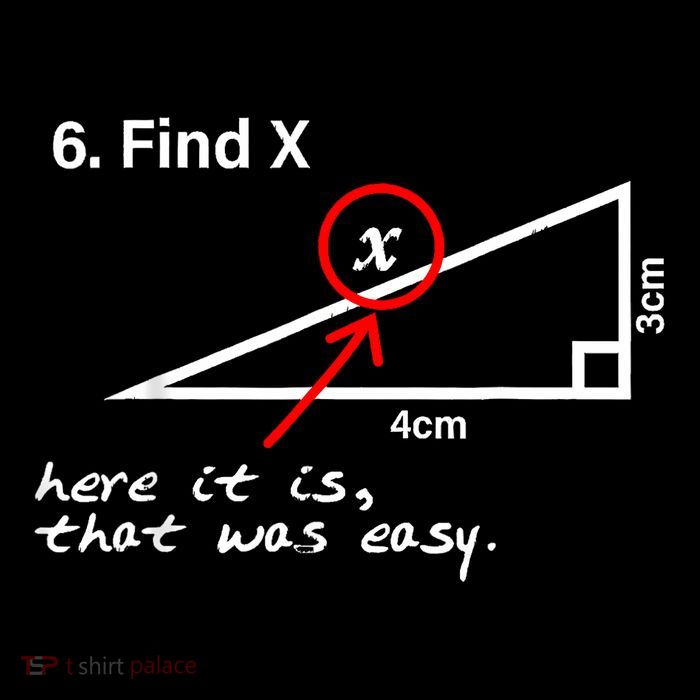 Find X Here It Is That Was Easy Funny Math Lover Visor