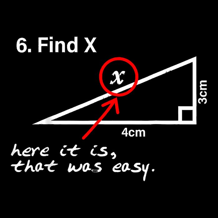 Find X Here It Is That Was Easy Funny Math Lover Wool Snapback Cap