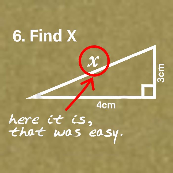 Find X Here It Is That Was Easy Funny Math Lover Garment-Dyed Women's Muscle Tee