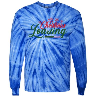 Funny Xmas Is Coming Santa Claus Stocking Stuffer Christmas Gift Tie-Dye Long Sleeve Shirt