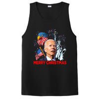 Funny Xmas Joe Biden Merry Christmas Funny 4th Of July PosiCharge Competitor Tank