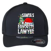 Funny Xmas Lighting SantaS Favorite Lawyer Christmas Flexfit Unipanel Trucker Cap