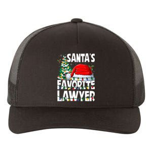 Funny Xmas Lighting SantaS Favorite Lawyer Christmas Yupoong Adult 5-Panel Trucker Hat