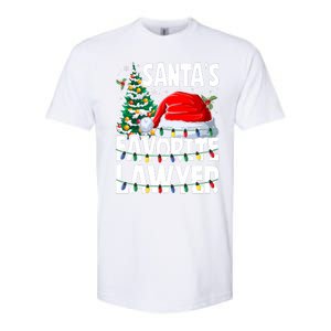 Funny Xmas Lighting SantaS Favorite Lawyer Christmas Softstyle CVC T-Shirt