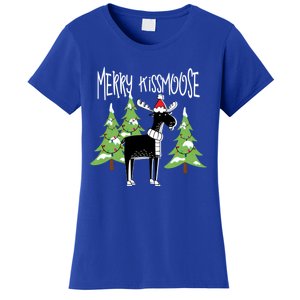 Funny Xmas Moose Pun Merry Moose Gift Clothes Gift Women's T-Shirt