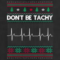 Funny Xmas Nurse DonT Be Tachy Ugly Christmas Sweaters T Meaningful Gift 7 Panel Mesh Trucker Snapback Hat