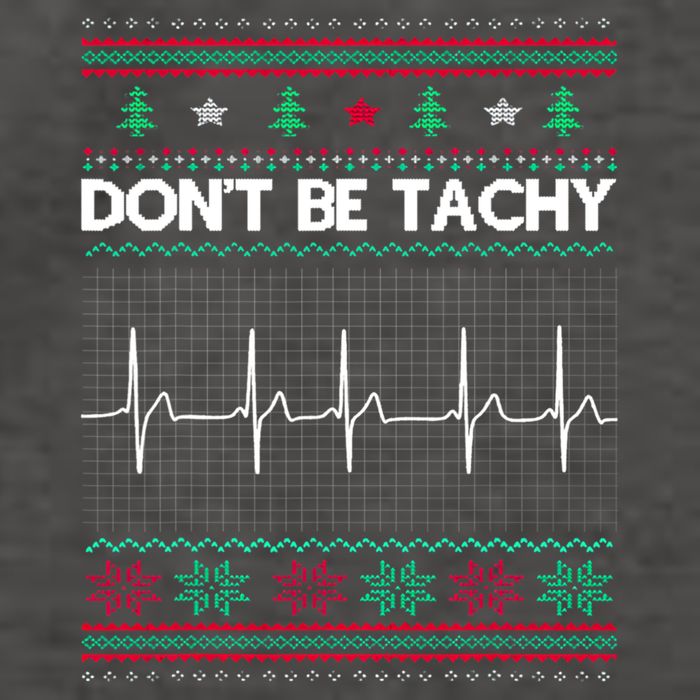 Funny Xmas Nurse DonT Be Tachy Ugly Christmas Sweaters T Meaningful Gift Vector Backpack