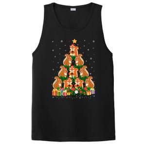 Funny Xmas Outfit For Squirrel Lovers Ugly Christmas Gift PosiCharge Competitor Tank