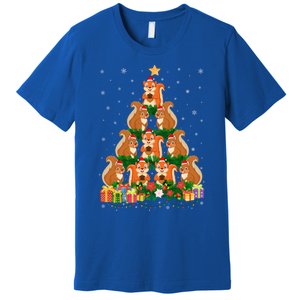 Funny Xmas Outfit For Squirrel Lovers Ugly Christmas Gift Premium T-Shirt