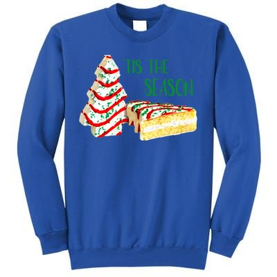 Family Xmas Outfit Cake Lovers Christmas Tree Snack Cake Tee Gift Sweatshirt