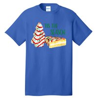 Family Xmas Outfit Cake Lovers Christmas Tree Snack Cake Tee Gift Tall T-Shirt