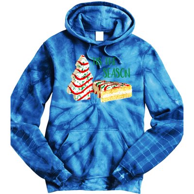 Family Xmas Outfit Cake Lovers Christmas Tree Snack Cake Tee Gift Tie Dye Hoodie