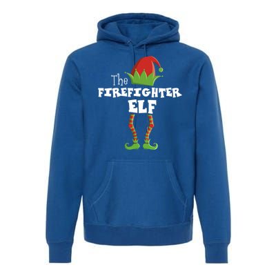 Firefighter Xmas Pajama Gift Premium Hoodie