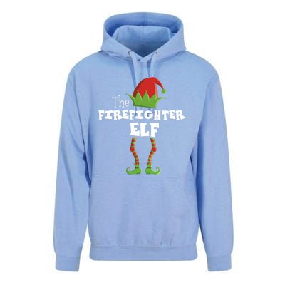 Firefighter Xmas Pajama Gift Unisex Surf Hoodie